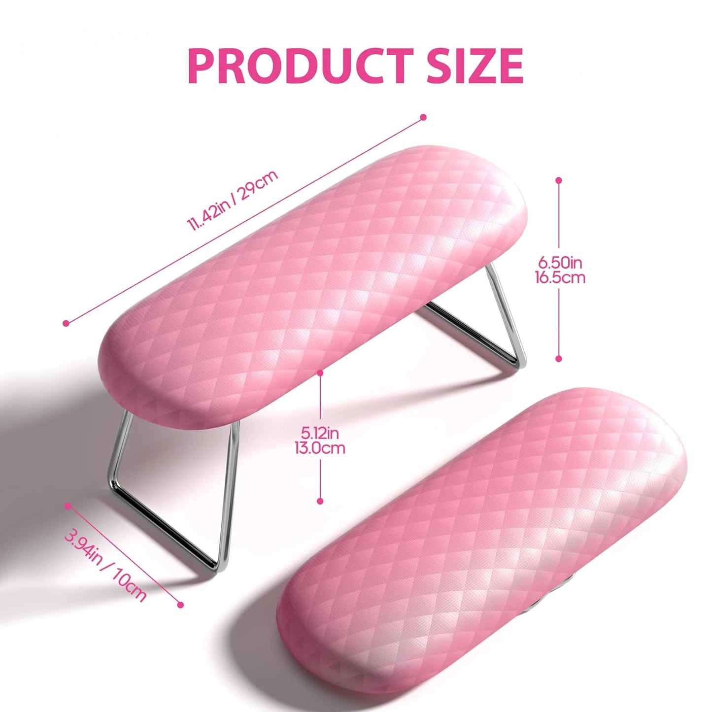 Nail Arm Rest Leather Manicure Hand Pillow Rest Cushion Table